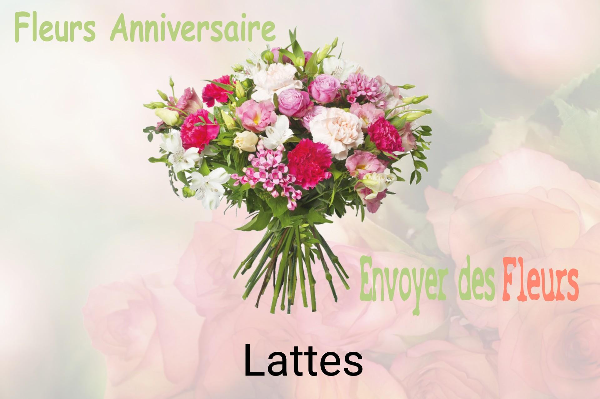 Bouquet de fleurs d’anniversaire livré à Lattes